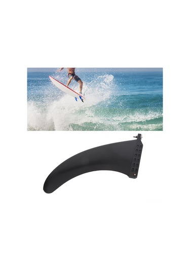 Ximistore9 10 İnç Eko-friendly Pvc Sürf Tahtası Kuyruğu, Uzun Tahta Ve Paddleboard İçin Dengeli Kullanim, Kolay Kurulum-sökme Aksesuarı