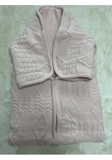 011146 Std Battaniye-beyaz Pembe