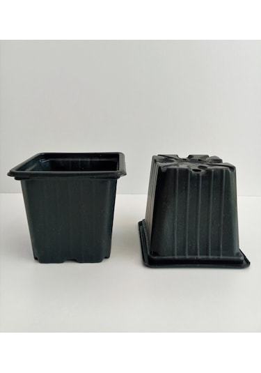 Vakum Saksı 9X9X8 Çiçek Saksı Üretim Saksı Fide Saksısı Adet Seç