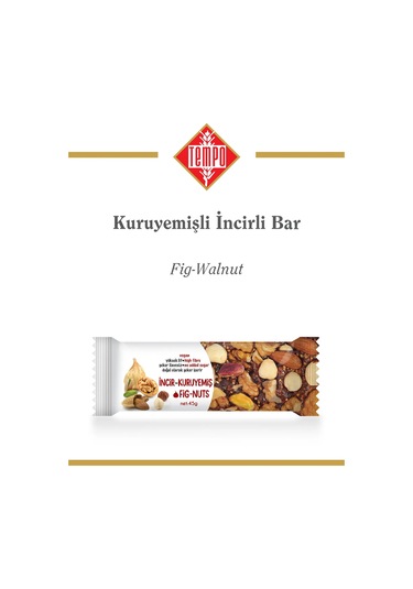 Karışık Kuruyemişli İncir Ezmesi 45 G X 12 Adet