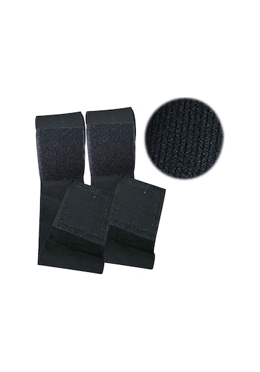 Dragondo Boks Bandajı Elastik Bandaj Çift Ve Dişlik 2'li Set Siyah