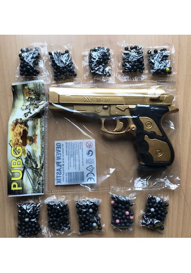 Pubg Boncuklu Tabanca + 10 Paket Mermi