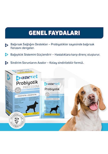 Onevet Probiyotik Saşe 7x1 Gr Köpek