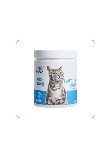 Glütensiz Ve Şekersiz Kedi Vitamin Tableti - Multivit Plus 60 Adet