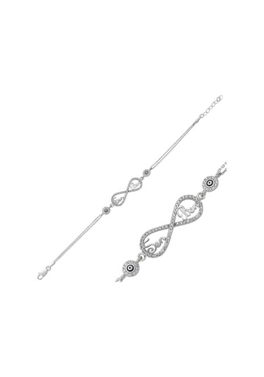 Casera's Gümüş Sonsuzluk Sen Ben Kadın Bileklik Csr2181443 Gümüş