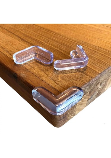 Lovyco Bebek Çocuk Güvenlik Sivri Köşe Koruyucu Silikon 12 Adet Çok Renkli