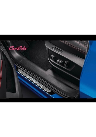 Toyota Corolla Tüm Modeller Uyumlu Old Krom Kapı Eşiği Koruyucusu 4 Prç.