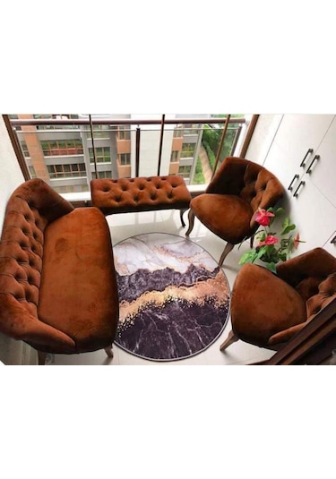 Kiremit Babyface Cay Seti 2 1 1 Puf Hediye