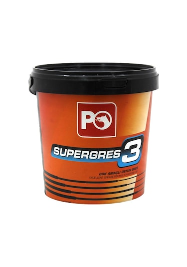 Petrol Ofisi Süper Gres 3 Lityum Sabunlu Performanslı Gres 900 G