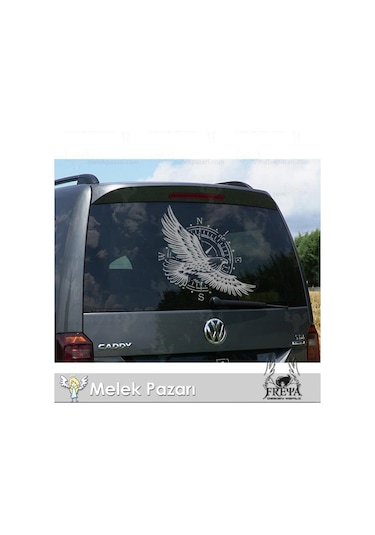 60 X 60 cm - Pusula Kartal Off Road Karavan Sticker