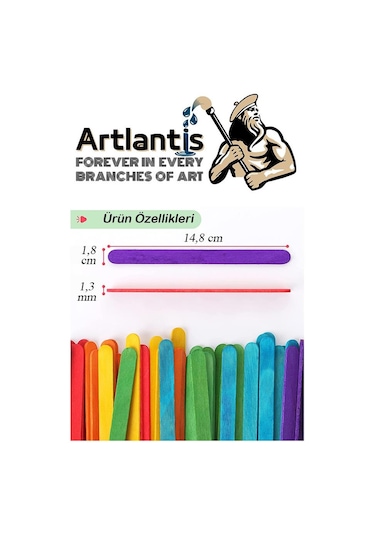 Renkli Dil Çubuğu 200 Lü 1 Paket Ahşap Dil Basma Cubugu Abeslang Renkli Doktor Dil Çubuğu Büyük Jumbo