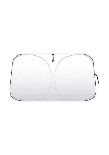 Novahub Araba Güneşliği Ön Kalkan Güneş Koruma Isı Yalıtımı Güneşlik Bölme Perde, Şemsiye/ 1 Adetli Set