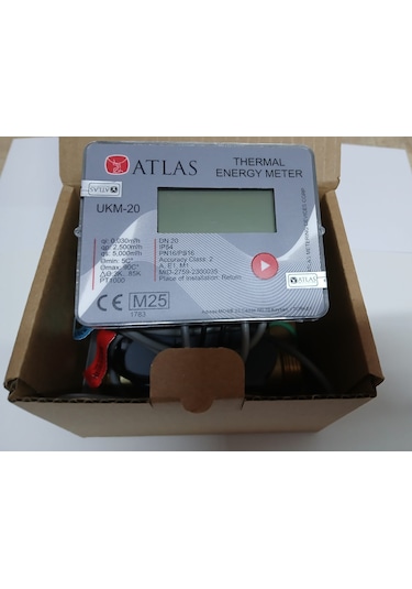 Atlas Ukm20 Ultrasonik Isı Sayacı M25 2025 Yılı Üretimi