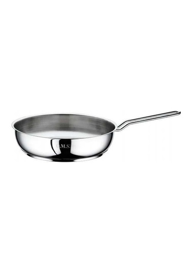 Oms Çelik Tava 26x6 Cm Cam Kapaklı