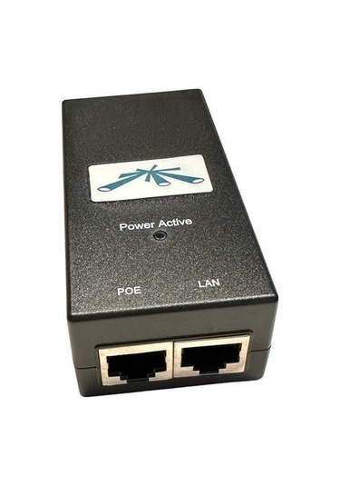 48 Volt Gigabit Poe Adaptör Gigabit Poe Enjektör 48 Volt 0.5 Amper 48 Volt Poe Enjektör