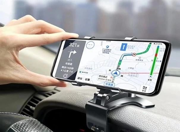 Ceylan Adam Araba Gösterge Üstüne Takılan 360 Oynar Başlıklı Telefon Tutucu