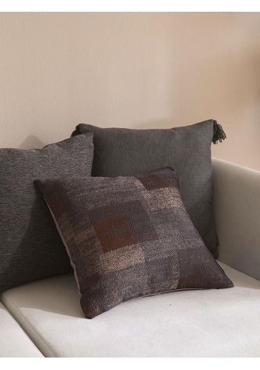 Iron Dusk 3'lü Kırlent Kılıf Seti Gri