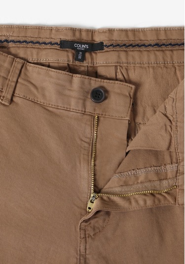 Colins Slim Fit Orta Bel Düz Paça Erkek Gri Pantolon Cl1049749 Q1.v2 Tpe Gri