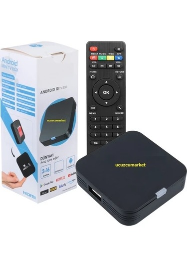 Android 10 Mini Android Tv Box 2g Ram -16gb Rom İnat Tv