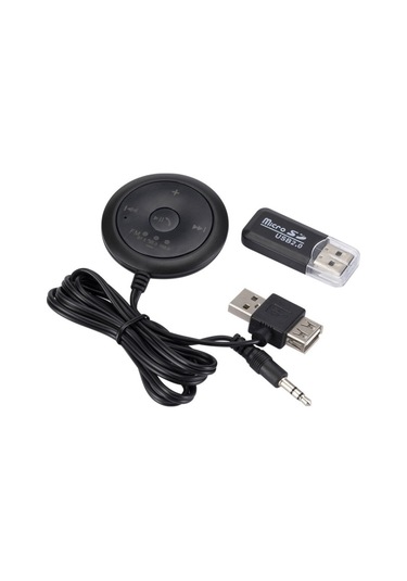 Sones Eller Serbest Fm Araç Bluetooth Alıcısı Aux Merkezi Konsol Mp3 Çalar