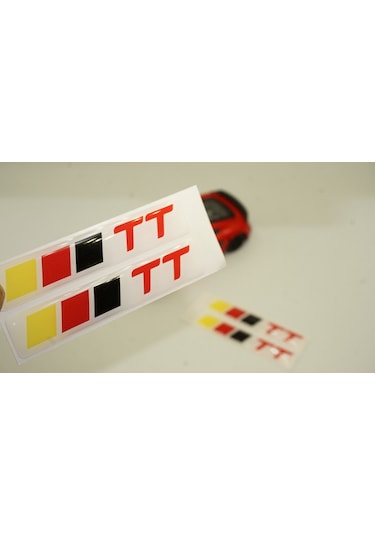 Audi Tt Logo Motor Kapağı Damla Silikon Plaka Logo Arma Amblem Ye