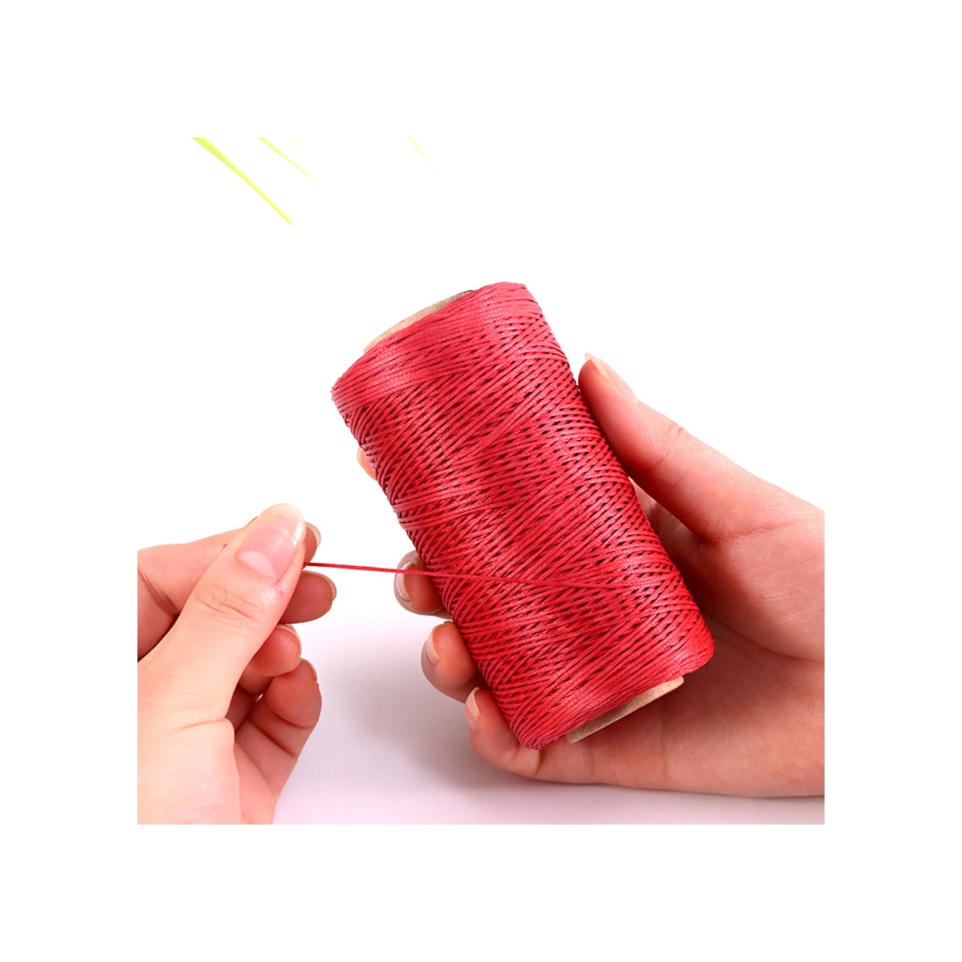 Youtek 0.8mm 150d Poliester Balmalı İpi, 260m Kahverengi, El İşleri, Örgü, Deri Çalışmaları İçin Dayanıklı Ve Su Geçirmez Diğer