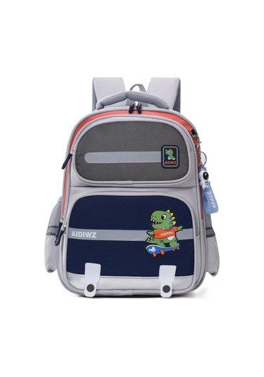 İlkokul Öğrencisi Sırt Çantası Büyük Kapasiteli Hafif Rahat Çocuk Sırt Çantası Oxford Kumaşı Kloromi Kızlar İçin İki Askılı Çanta gri