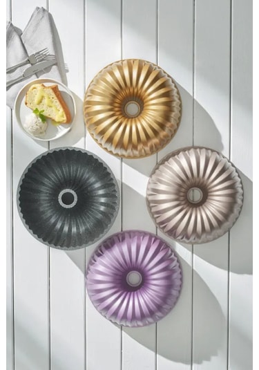 Emsan Griss Hardstone Gri Kek Kalıbı 24 CM