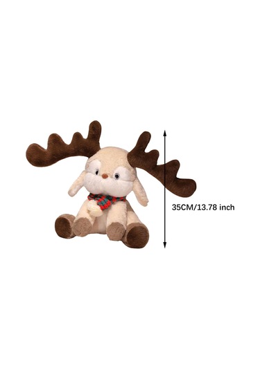 Suntek Yılbaşı Peluş Oyuncak Hediyeleri Yastık Oturma Odası Için Geyik