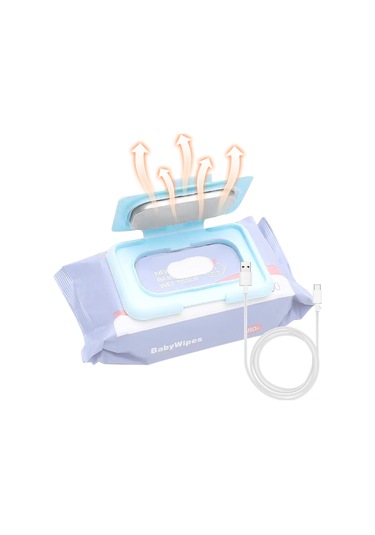 Hangfox Bebek Mendil Isıtıcı Usb 5v Sabit Sıcaklık Tutucu Mavi/ Pembe/ Beyaz Seçenekli Abs Malzeme Mavi