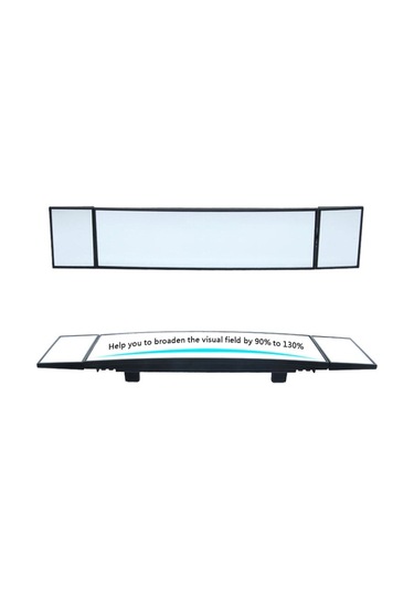 Sones Shunwei Büyük Araba Üç Katlı Eğri Yüzey Ters Geniş Açı Ayarlanabilir Yardımcı Kör Alan Retroreflektör Dikiz Aynası