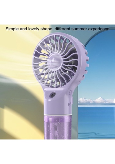 Cbtx Misting Usb Şarj Edilebilir El Fanı