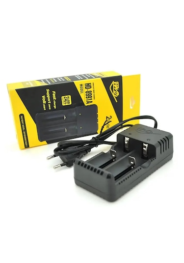 Hd 8991a 3.7v Li Ion 2 Li Pil Şarj Cihazı Fişli