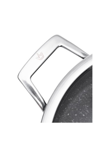 Maxx Doria Thor 24 Cm Kısa Tencere Pa3036 Siyah