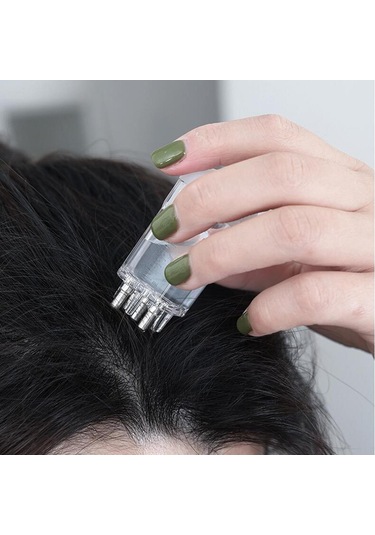 Suntek Uçucu Yağ Ev Seyahat Için Saç Derisi Aplikatör Beyaz