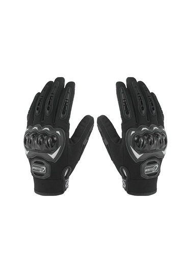 Erkek Ve Kadın Motosiklet Eldiveni - Kaymaz, Nefes Alabilir, Dokunmatik Ekran Uyumlu, Darbeye Dayanıklı