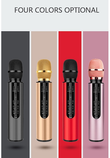 Samdoo Çocuklar İçin Taşınabilir Bluetooth Mikrofon - Ktv Ve Ev Partileri İçin 5.0 Versiyon