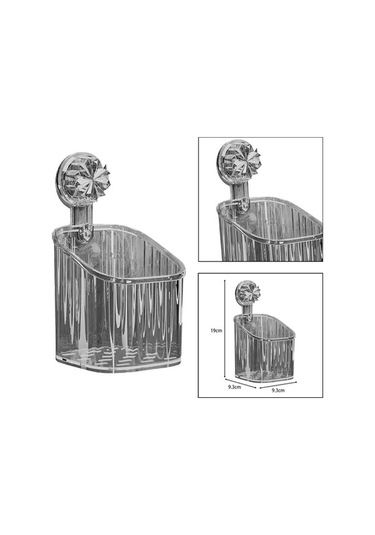 Pazly Yatak Suntek Rafı Magideal Gri-küçük Duş Çıkarılabilir Caddy Aj Çok Renkli