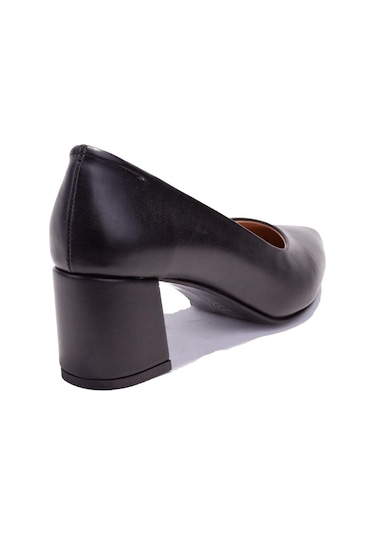 Dagoster Dza07-2681154 Siyah Stiletto Topuklu Kadın Ayakkabı Siyah