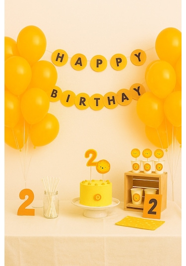 Pastel Balon 12 İnç 10'lu Sarı