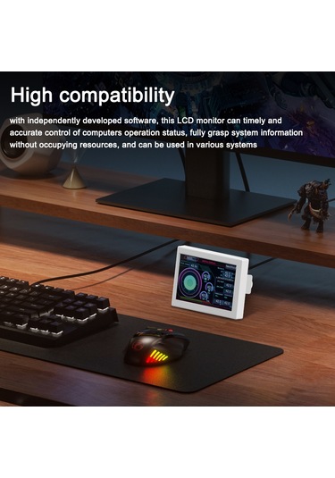 E24127w 3,5 İnç Ips Monitör Ekran Bilgisayarlar Monitör Cpu