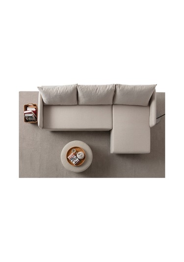 Mondy Köşe Koltuk Takımı Krem Antrasit