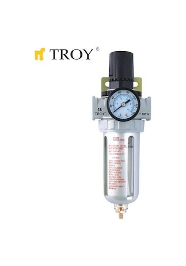 Troy 18614 Şartlandırıcı (Filtre + Regülatör) 1/4(N)Pt N11.11534