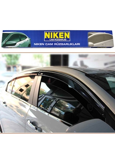 Replax Renault Kangoo 2013 Sonrası Kromlu Cam Rüzgarlığı 2li