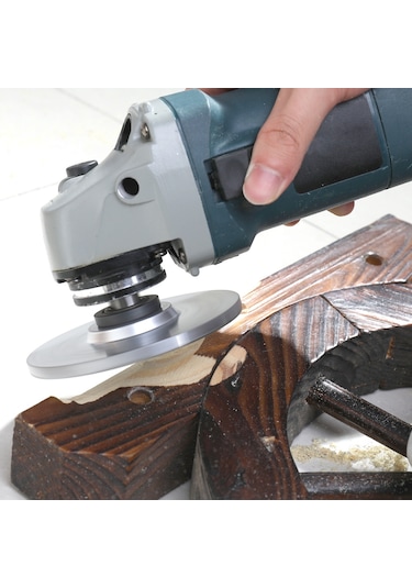 Springsun Açılı Taşlama Ahşap Diski - Tungsten Karbür Zımpara/oyma/delik Disk 5/8" İç Çap