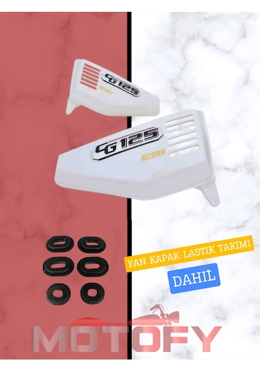 Cg Kuba Çita Agk Falcon Yan Kapak Takımı Beyaz