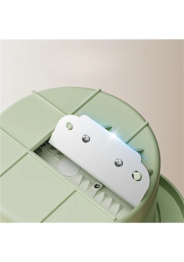 Jialan Traş Buz Makinesi Küçük Manuel Buz Kırıcı Ev El-krank Yeşil