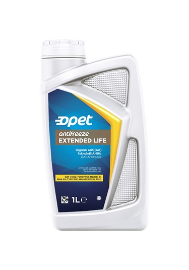 Opet Antifreeze Extended Life Kırmızı Antifriz 1 Litre 20