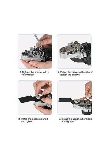 Singree 100 Tip Açılı Taşlama Dönüşüm Seti - Ahşap Kesme, Zımparalama, Metal Temizleme Çok Fonksiyonlu