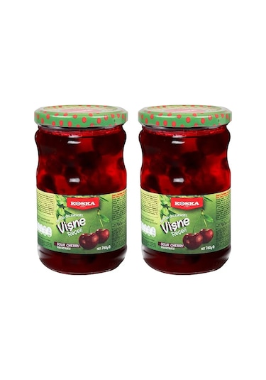 Koska Vişne Reçeli 760 Gr Ekstra Geleneksel X 2 Adet